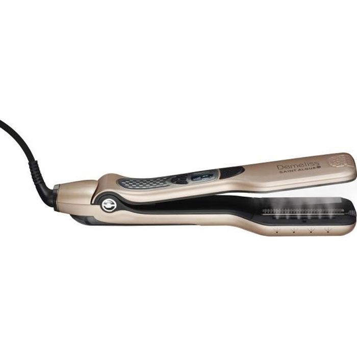 Lisseur à cheveux Demeliss Titanium Saint-Algue Straightener Demeliss Titanium Noir