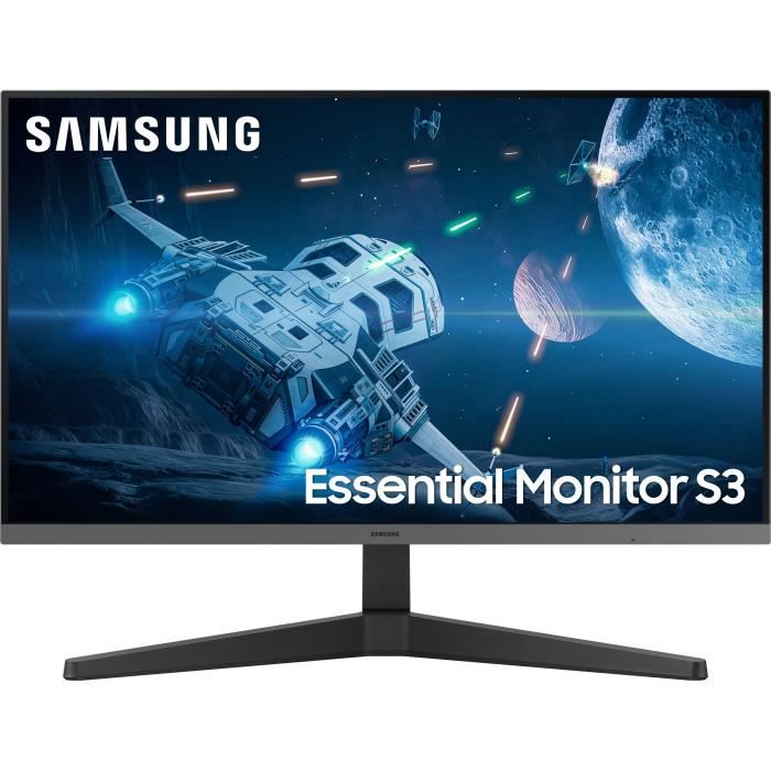Ecran PC - SAMSUNG - 24 - FHD - 100Hz - Dalle IPS - 1ms - LS24C332GAUXEN