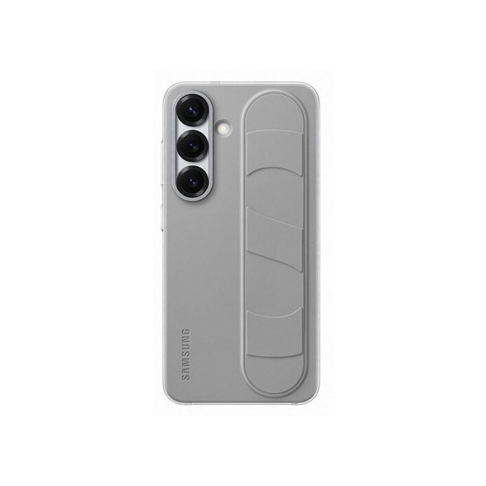 Coque avec laniere et support Galaxy S25 Gris