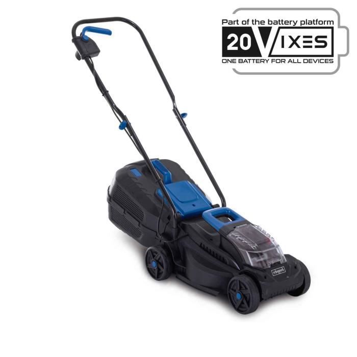 Tondeuse sans fil BC-MP320-X - coupe 32cmramassage +hauteur réglable - SCHEPPACH 20V IXES - sans batterie ni chargeur