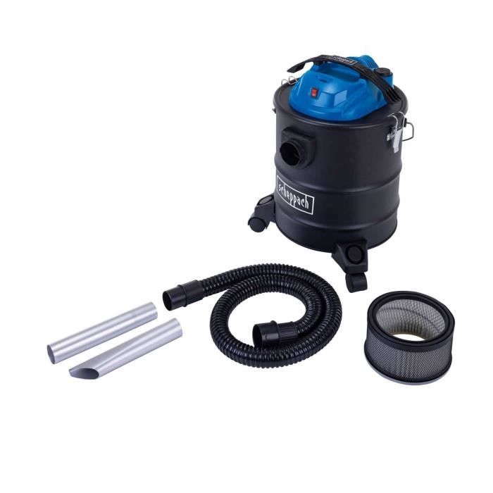 Aspirateur a cendre AVC25 - cuve de 20L - 1300W - SCHEPPACH