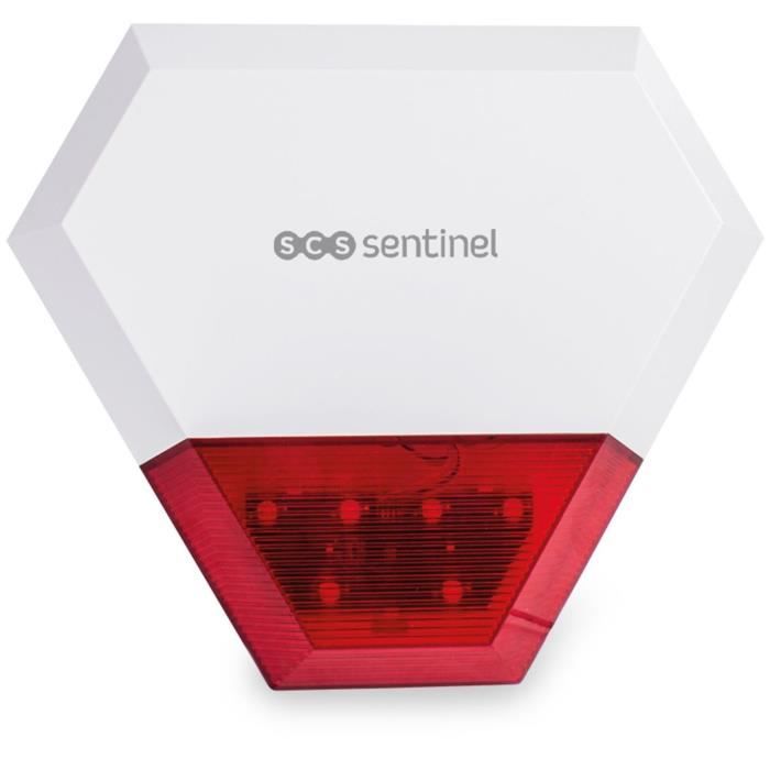 Alarme sonore SCS SENTINEL Extérieur 3.7 V 100 dB