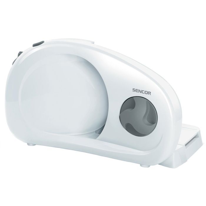Trancheuse - SENCOR - SFS 1000WH - Lame 17cm - Sécurité enfants - Protege-doigts