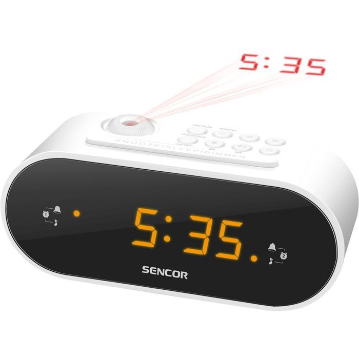 Radio réveil a projection - Sencor - SRC 3100 W