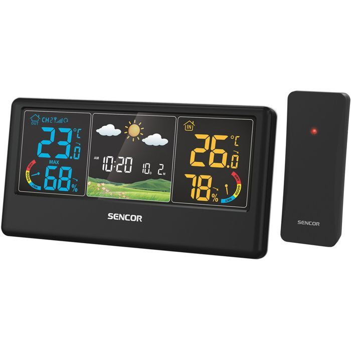 Station météo avec capteur sans fil - Sencor - SWS 4100 B
