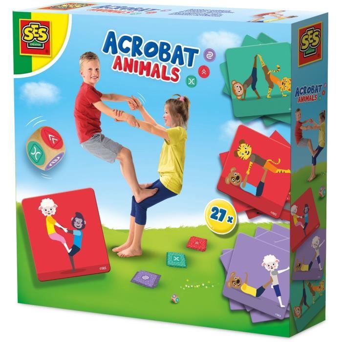 Animaux acrobates - SES Creative - Outdoor - Équilibre Coordination - Activité Motricité  - 5+