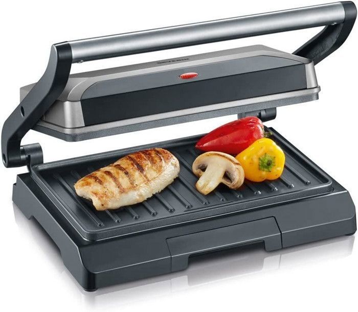 Machine à sandwich Severin KG 2394 Noir Gris 800 W