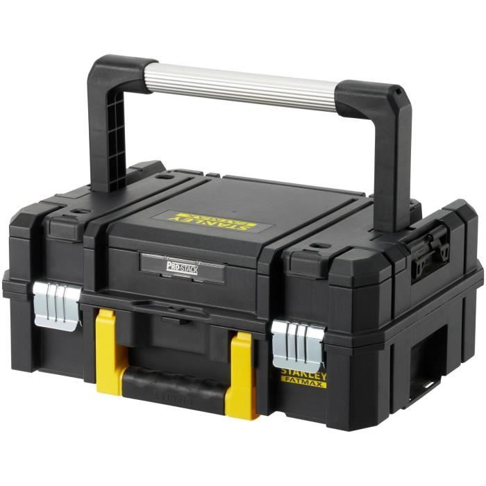 Mallette PRO-STACK - STANLEY FATMAX - FMST1-71967 - Grande poignée avec organiseur - 14 L