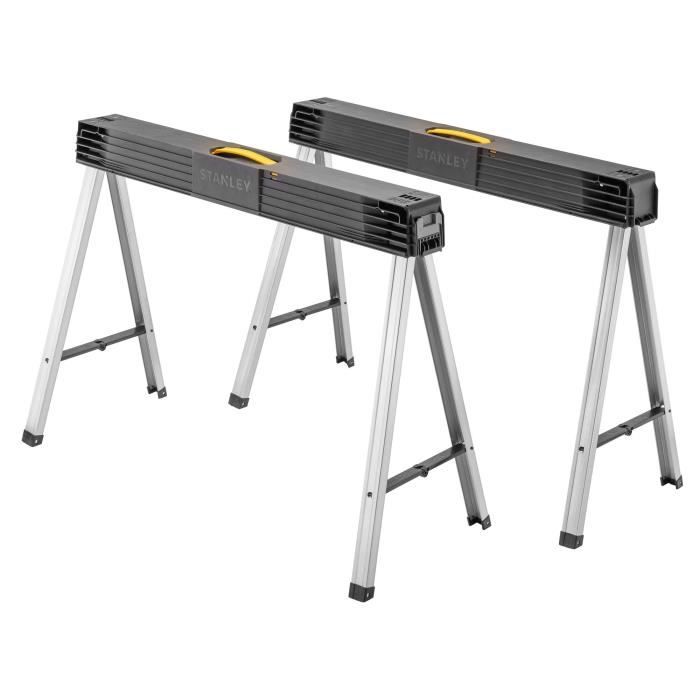 Lot de 2 tréteaux pliables - STANLEY - 1-97-475