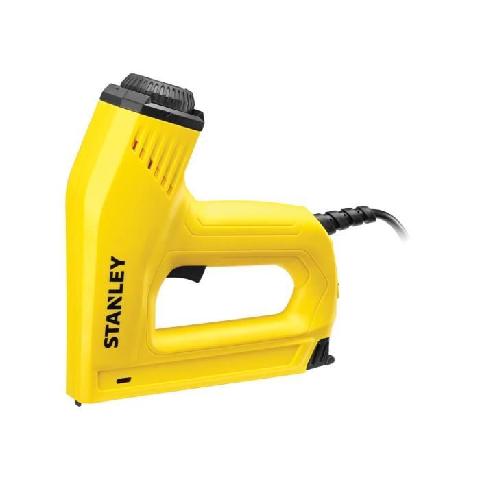 Agrafeuse électrique STANLEY - 6-TRE550 avec câble de 2,5 m pour agrafe de type G et clous de type J - Gamme PRO