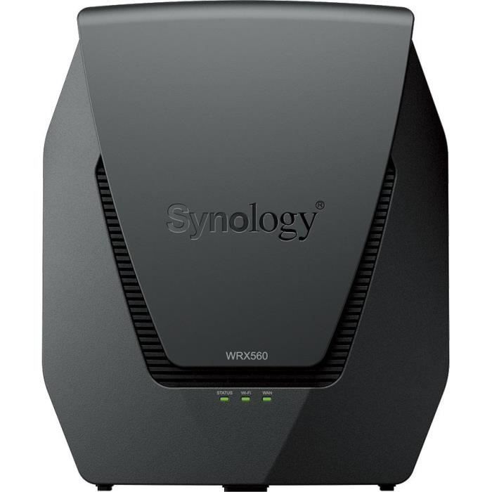 Synology WRX560 - Routeur sans fil - maillage commutateur 4 ports - 1GbE, 2.5GbE - ports WAN : 2