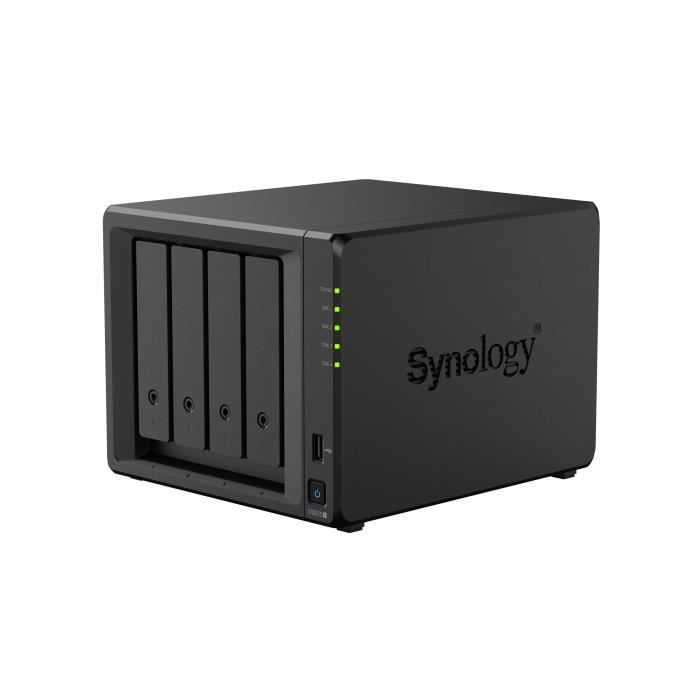 Synology - DiskStation DS925+ NAS avancé 4 baies pour PME - Stockage de fichiers / Sauvegarde - Réseau 2.5Gbit/s