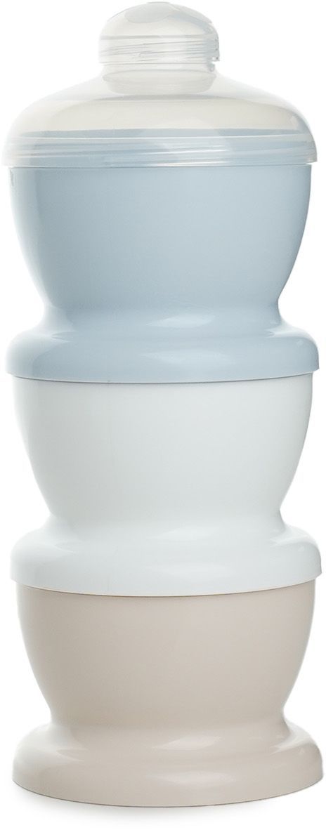 Boîte transport de lait - THERMOBABY - Avec couvercles - Fleur bleue