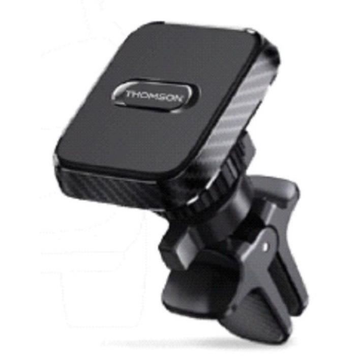 Porte téléphone - THOMSON - Magnétique - Fixation grille d'aeration - Orientable 360°
