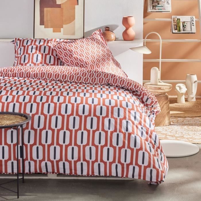 Parure de couette TODAY rouge