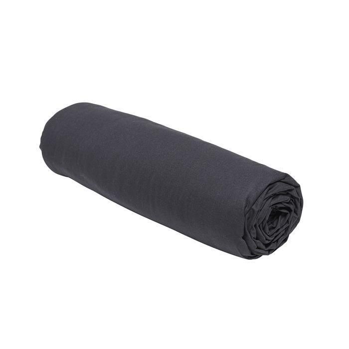 Drap housse Maison Lefebvre DH 2 pers 140x190cm Bonnet 30cm 100% coton 57 fils