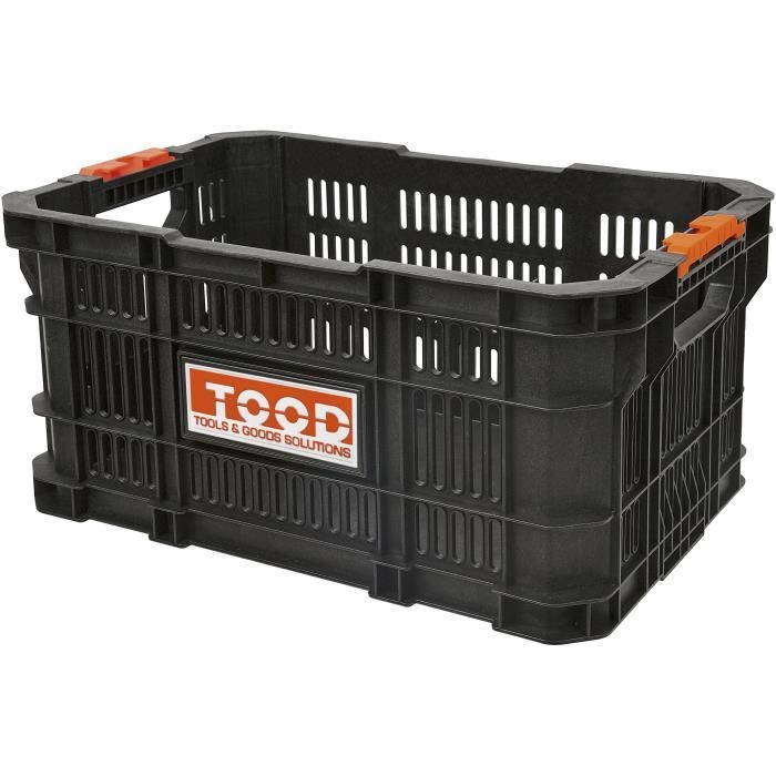 Panier modulaire - TOOD - Avec poignées - Transport facile - 53x34x25 cm