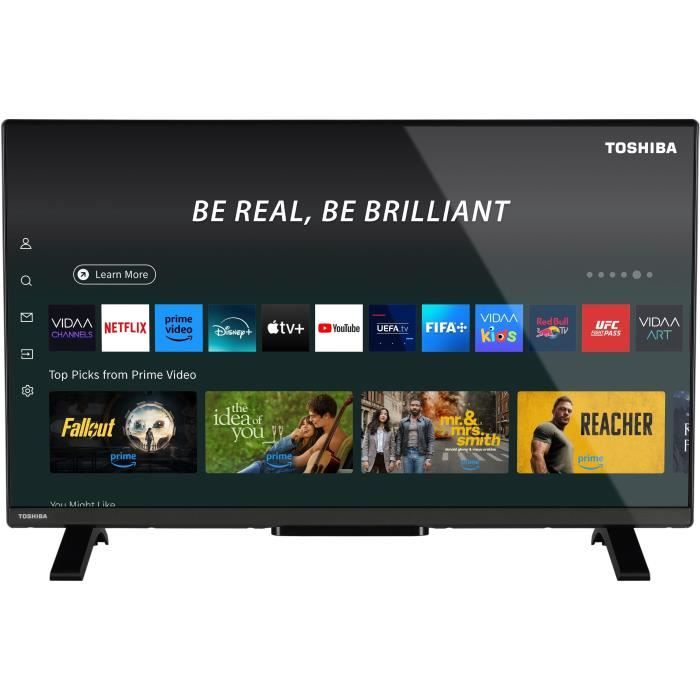 TV intelligente Toshiba 32QV2F63DG 32" LED