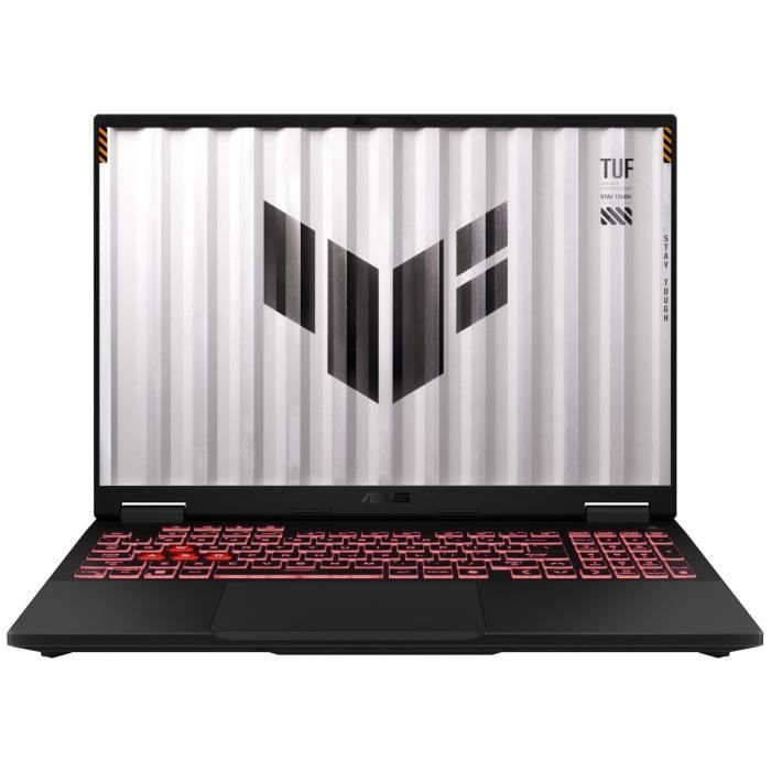PC Portable Gamer ASUS TUF Gaming A16 | Sans Windows - 16 WUXGA 165Hz - RTX 5070 8Go - AMD Ryzen 7 260 - RAM 16Go - 512Go SSD