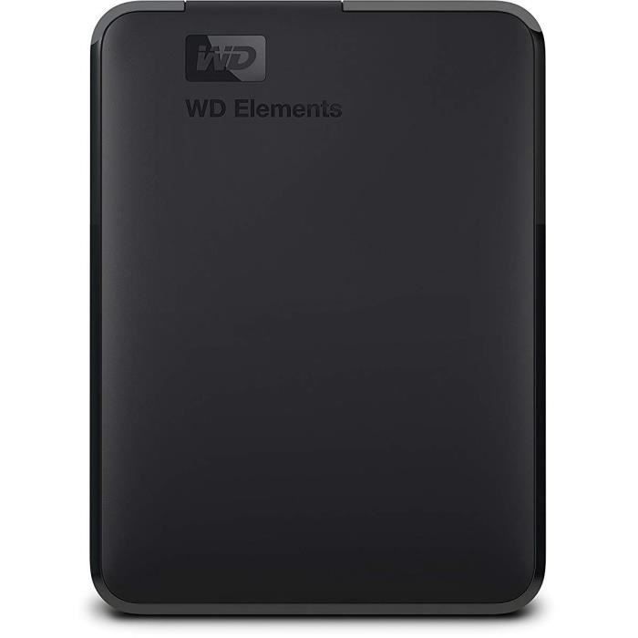 WD Elements Portable WDBU6Y0050BBK - Disque dur - 5 To - externe (portable) - USB 3.0