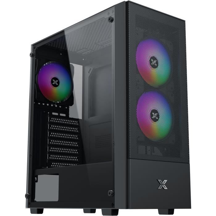 Boitier Moyen Tour ATX Xigmatek Hero II Air RGB (Noir)