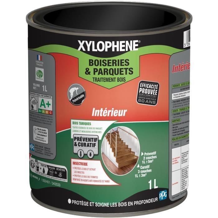 Vernis Xylophene Blanc 1 L Mat