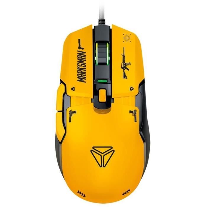 Souris Yenkee MARKSMAN YMS 3600YW Jaune 3600 DPI