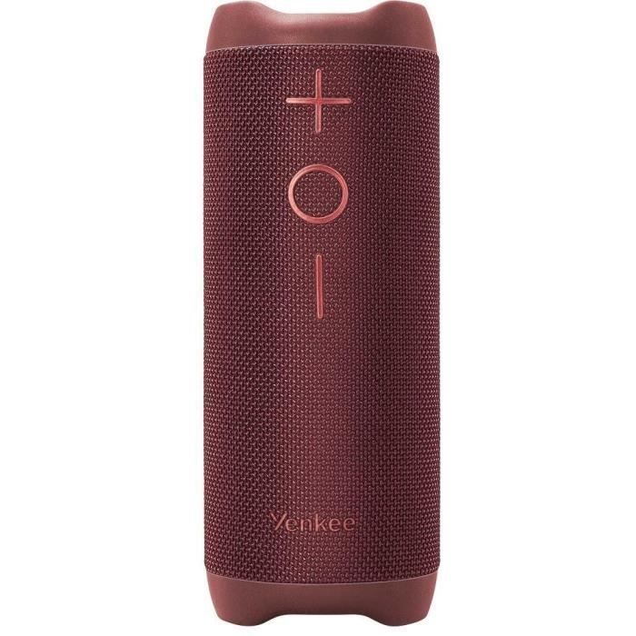 Haut-parleurs bluetooth portables Yenkee ELEMENT VIENTO YSP 40RD Rouge