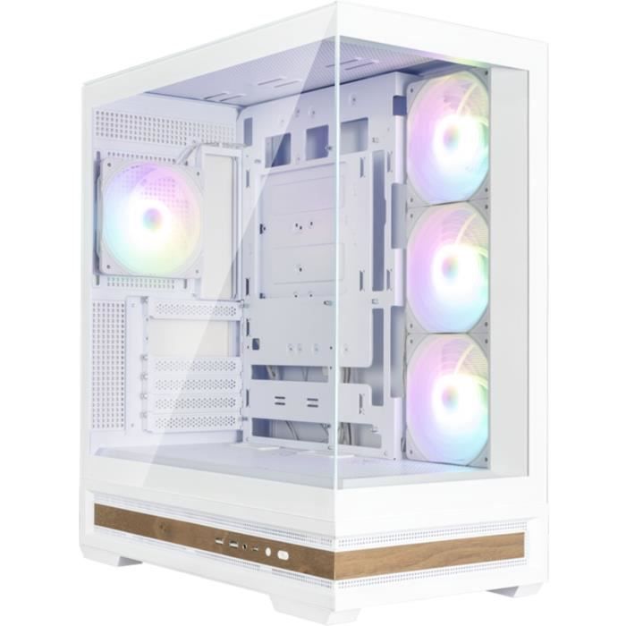 Boîtier ATX semi-tour Zalman P40 NAMU WHITE Blanc