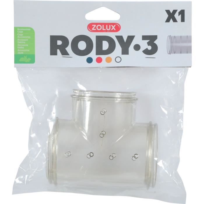 Tube en T pour cage rongeur Rody3 - ZOLUX - Roylounge - 1 piece