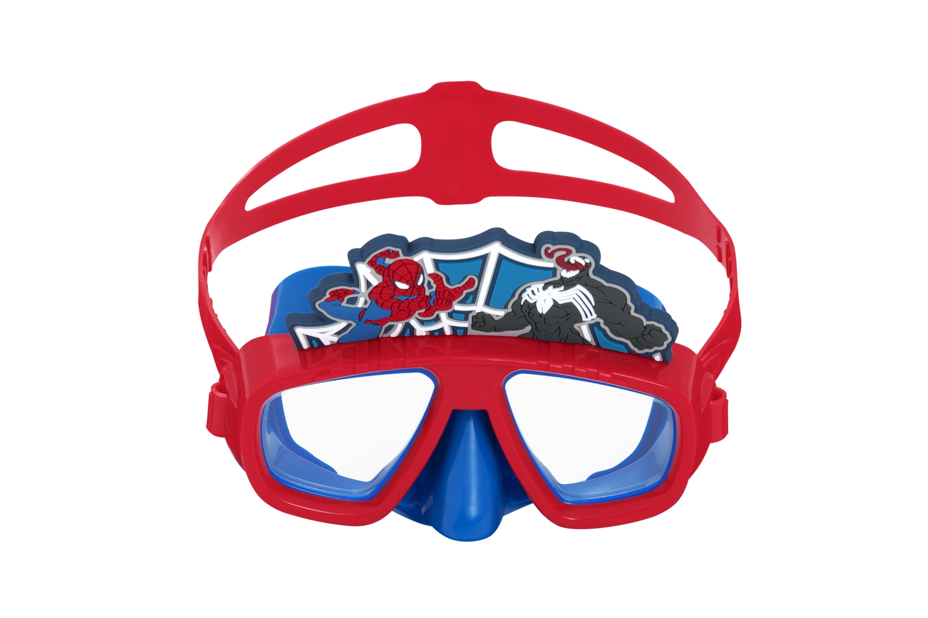 Bestway Masque Enfant Avec Sangle en Silicone Spiderman +3 Ans Plage et Piscine 98023