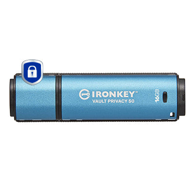 Clé 16Go USB 3.2 Vault Privacy 50 IKVP50/16GB