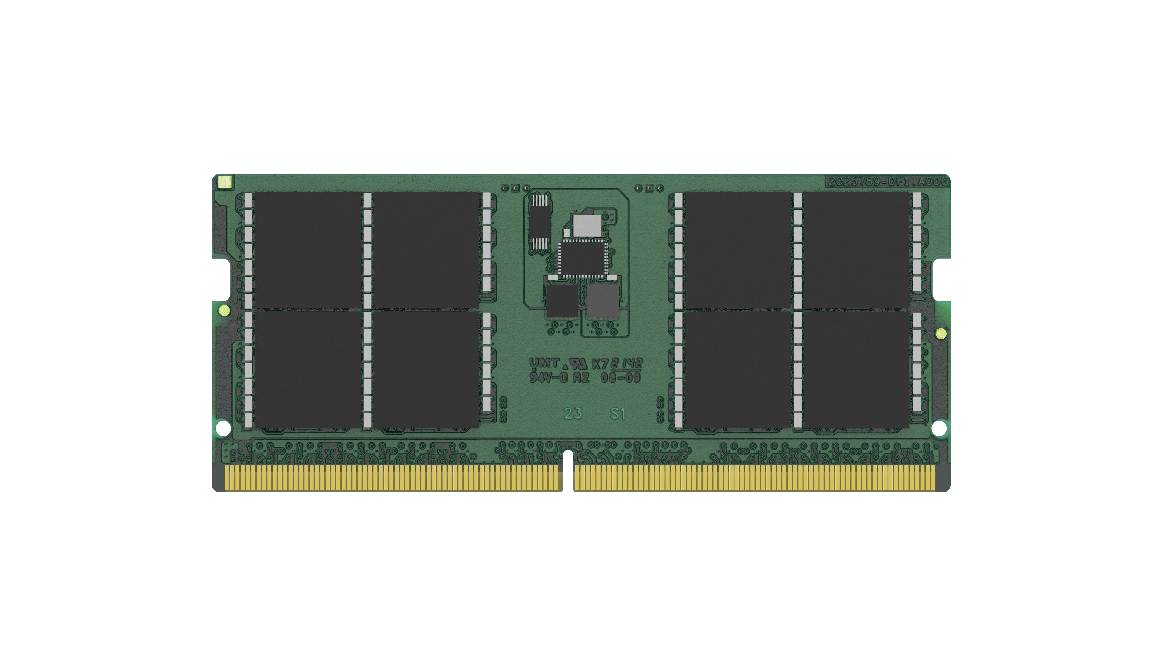Kingston ValueRAM - DDR5 - module - 48 Go - SO DIMM 262 broches - 5600 MT/s / PC5-44800 - CL46 - 1.1 V - mémoire sans tampon - non ECC