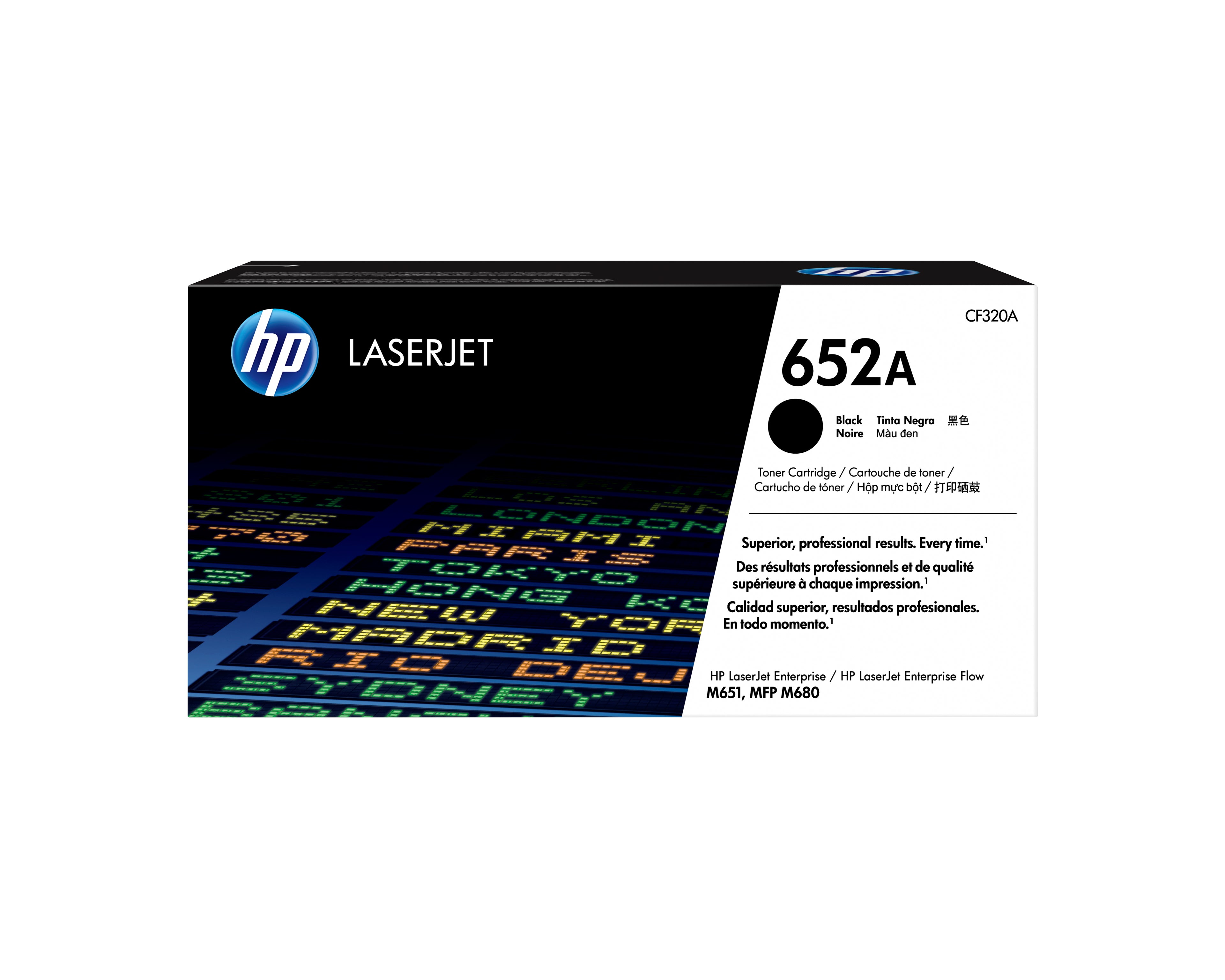 Toner HP 652A Noir