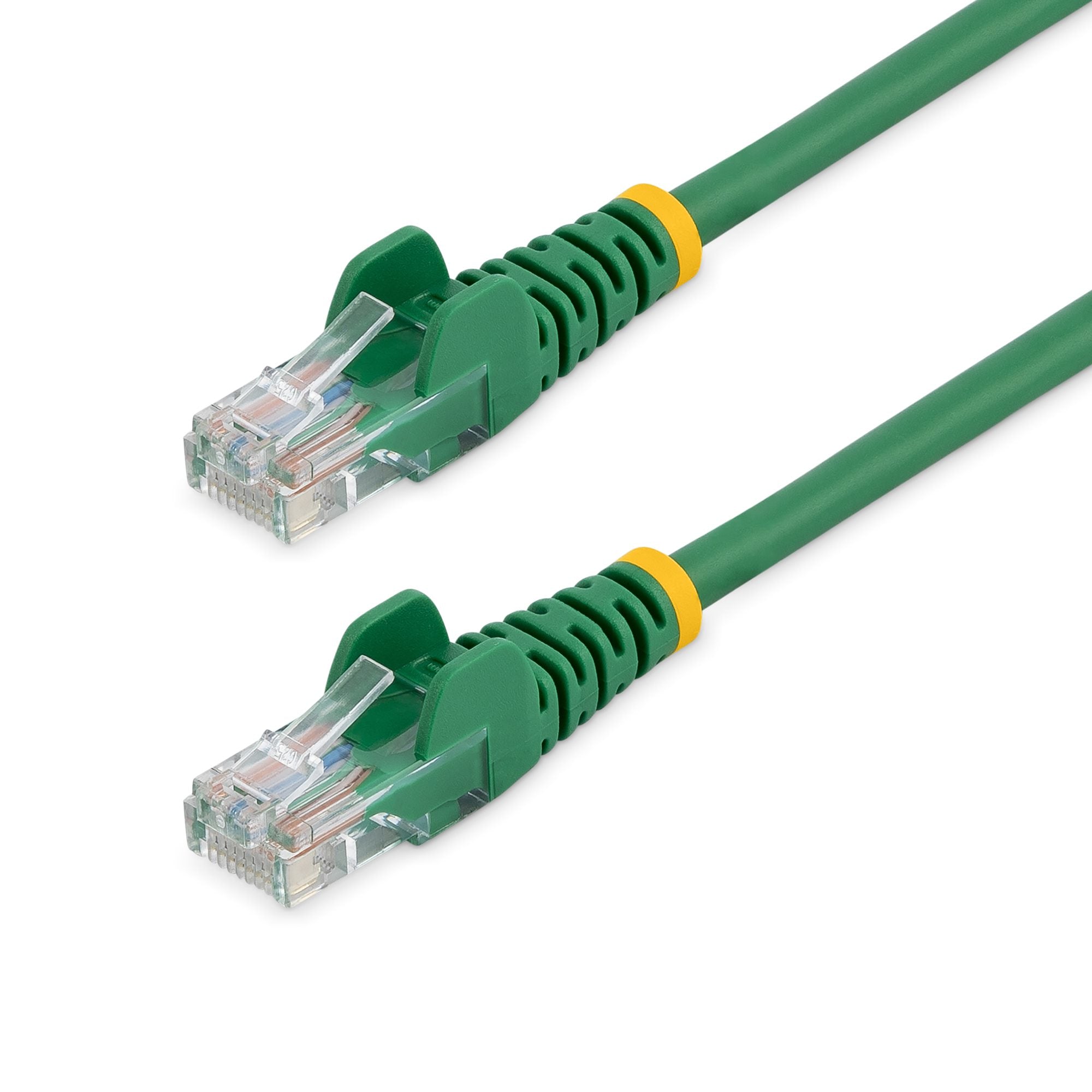 StarTech.com Câble réseau Cat5e UTP sans crochet de 2 m - Cordon Ethernet RJ45 anti-accroc - Câble patch - M/M - Vert - Cordon de raccordement - RJ-45 (M) pour RJ-45 (M) - 2 m - UTP - CAT 5e - moulé, sans crochet - vert