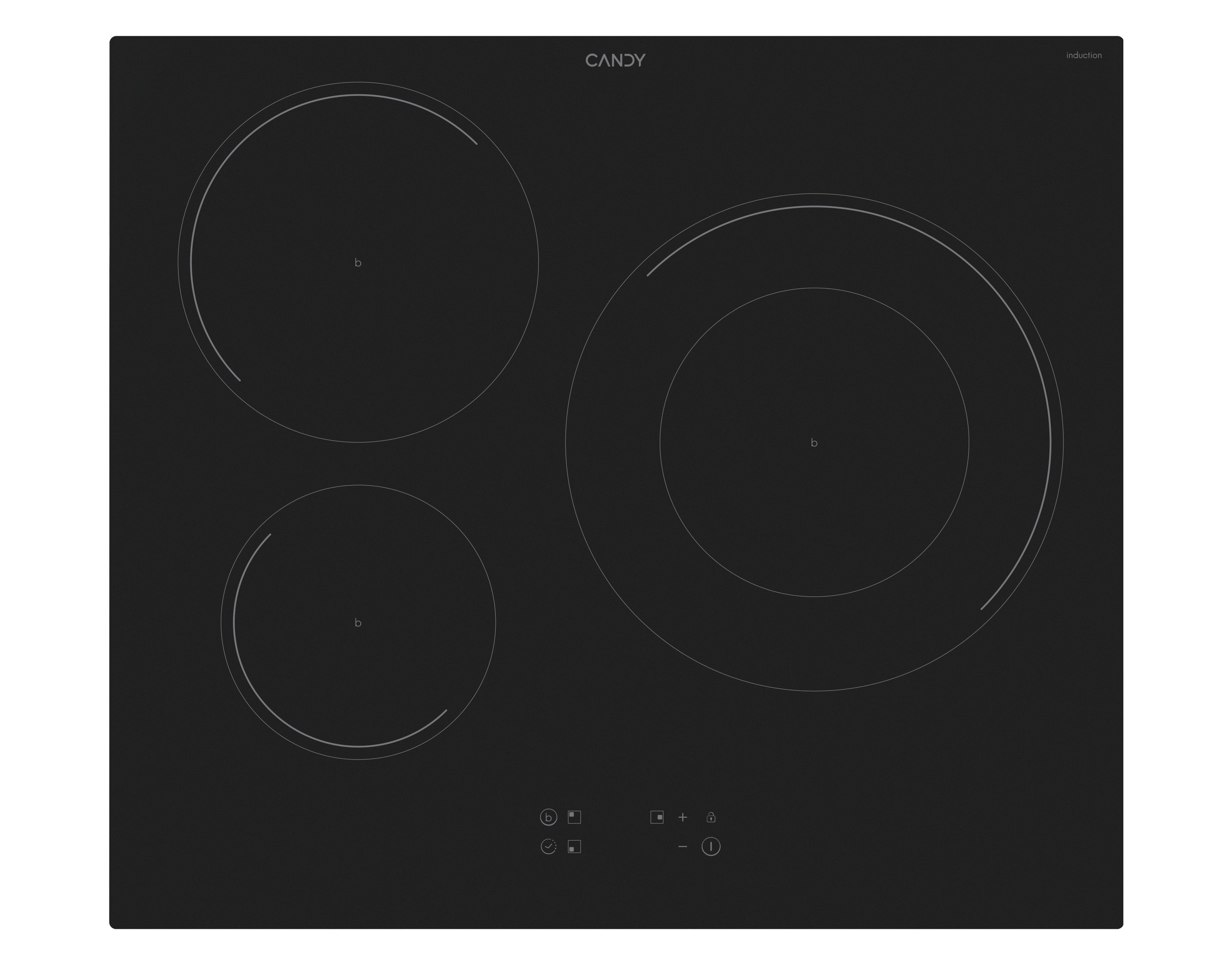 Plaque à Induction Candy CI633C/E14U 60 cm 3600 W 7200 W