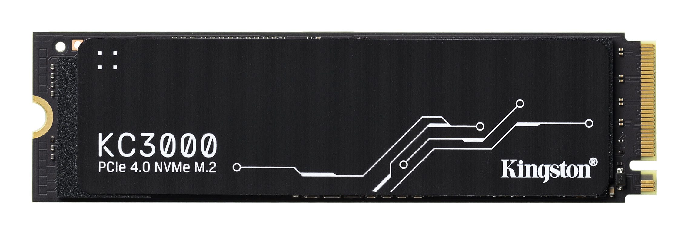 Kingston KC3000 - SSD - 2048 Go - interne - M.2 2280 - PCIe 4.0 (NVMe) - pour Intel Next Unit of Computing 12 Pro Kit - NUC12WSKi5