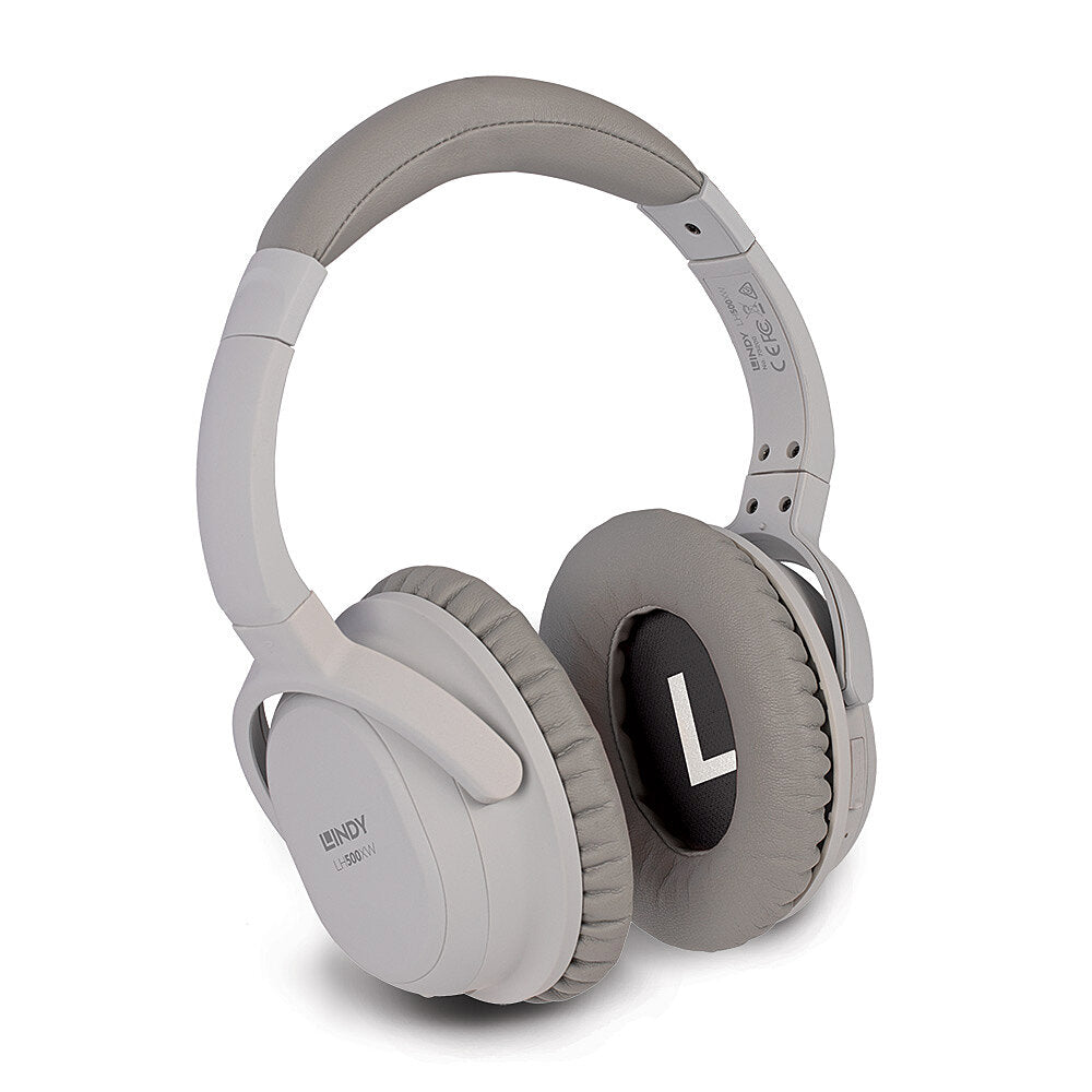 Casques Bluetooth avec Microphone LINDY LH500XW Gris