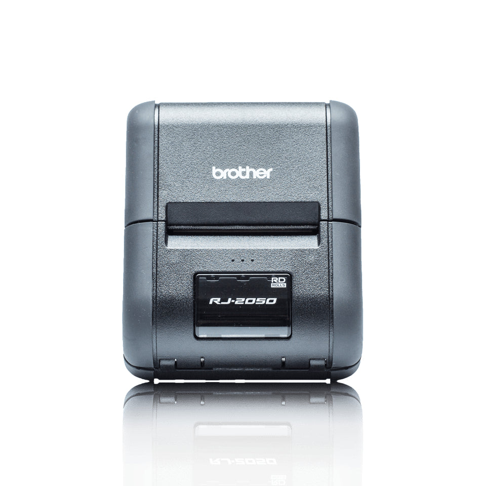 Brother RuggedJet RJ-2050 - Imprimante de reçus - thermique direct - Rouleau (5,8 cm) - 203 dpi - jusqu'à 152 mm/sec - USB 2.0, Wi-Fi(n), Bluetooth 2.1 EDR