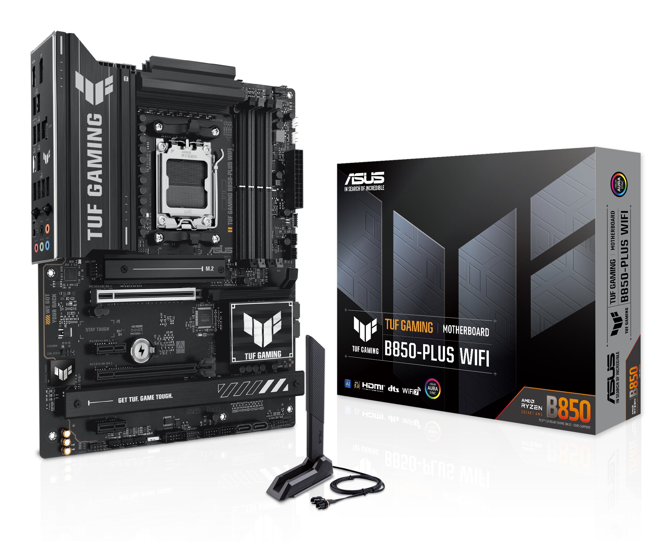 TUF GAMING B850-PLUS WIFI - B850/AM5/DDR/ATX