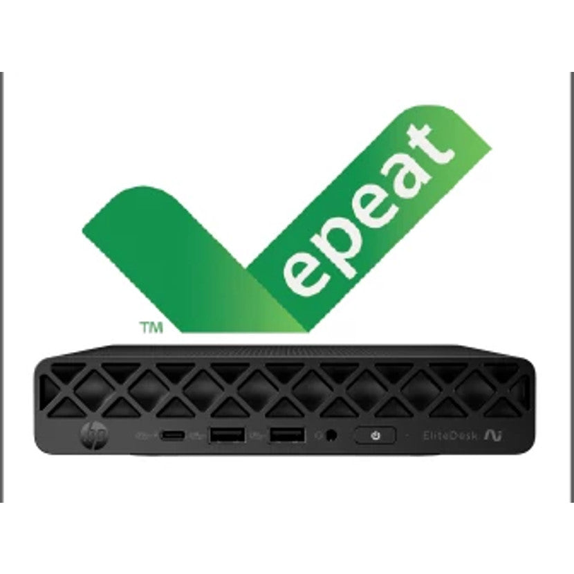 HP EliteDesk 8 G1a Next Gen AI - Mini Ryzen AI 7 350 / jusqu'à 5 GHz - RAM 32 Go - SSD 1 To - NVMe - Radeon 860M - Gigabit Ethernet, IEEE 802.11ax (Wi-Fi 6), Bluetooth 5.4 - Win 11 Pro - moniteur : aucun - clavier : Français - noir Jack - Smart Buy - avec