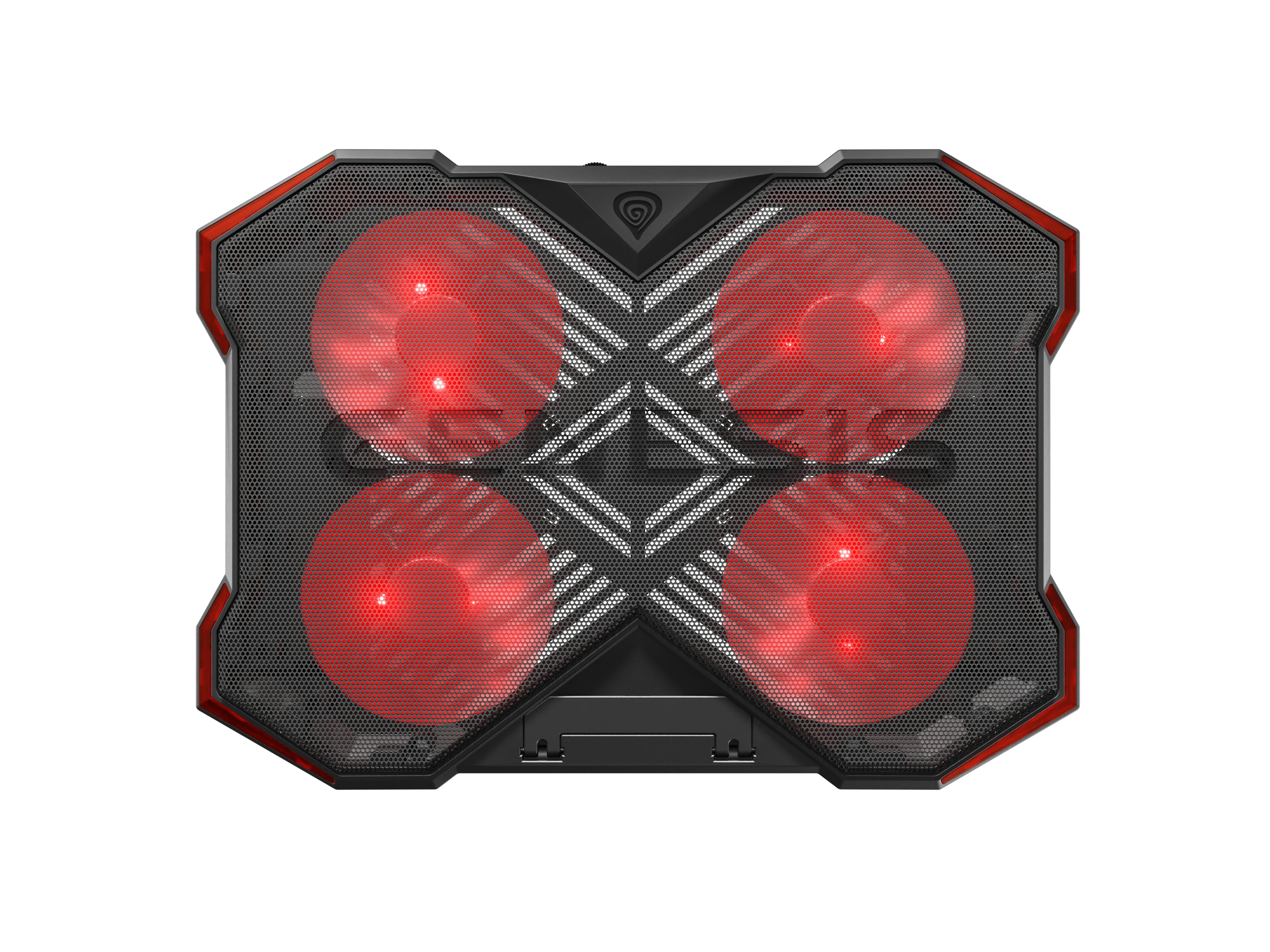 Support de refroidissement pour ordinateur portable Genesis Oxid 260 Noir 17"