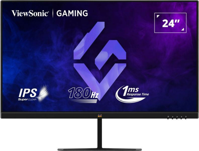 ViewSonic VX2479-HD-PRO - Écran LED - jeux - 24" (23.8" visualisable) - 1920 x 1080 Full HD (1080p) @ 180 Hz - IPS - 250 cd/m² - 1000:1 - HDR10 - 1 ms - 2xHDMI, DisplayPort