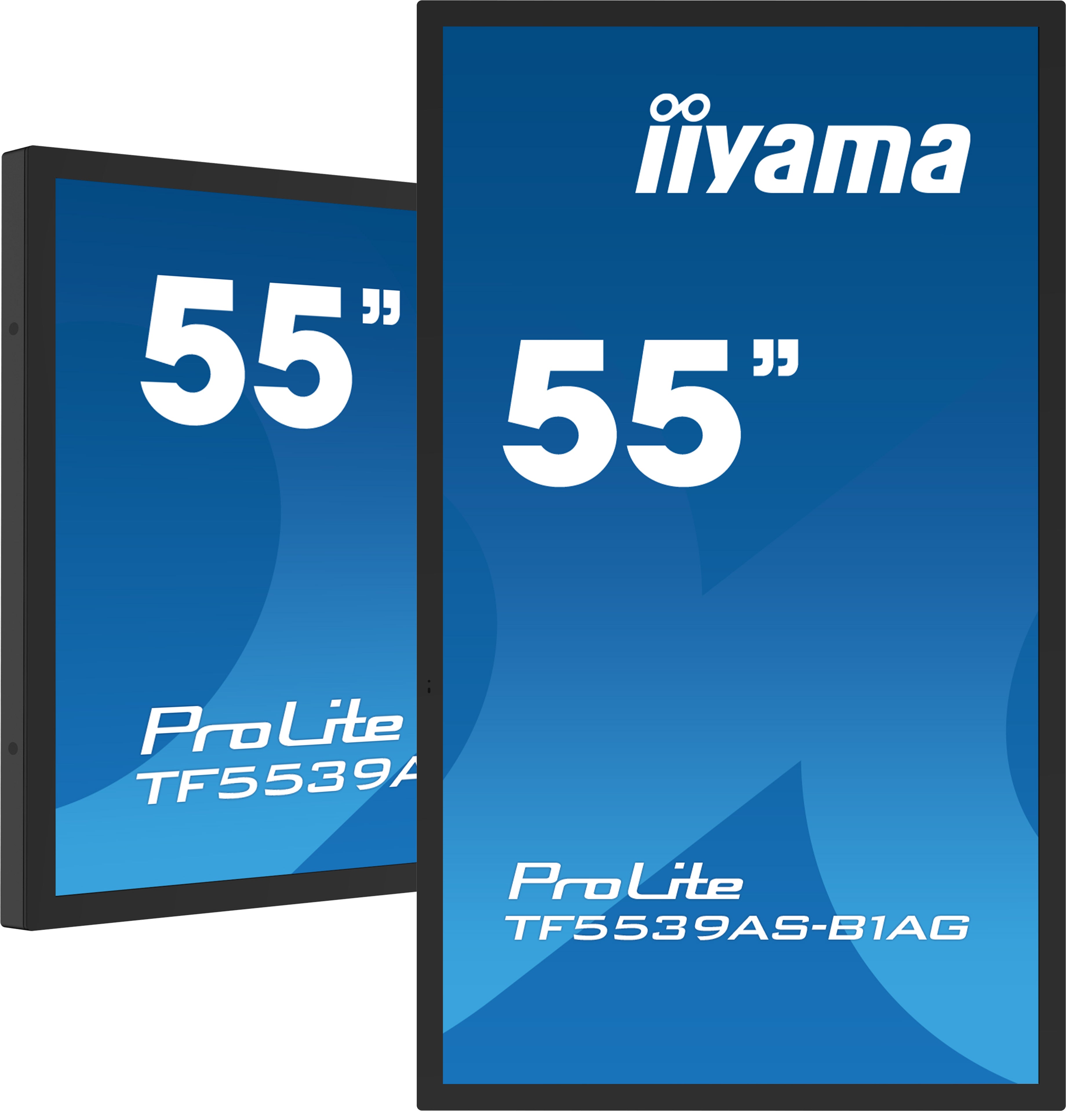 iiyama ProLite TF5539AS-B1AG - Classe de diagonale 55" écran LCD rétro-éclairé par LED - signalisation numérique - avec lecteur de média intégré et écran tactile (multipoint) - Android - 4K UHD (2160p) 3840 x 2160 - noir