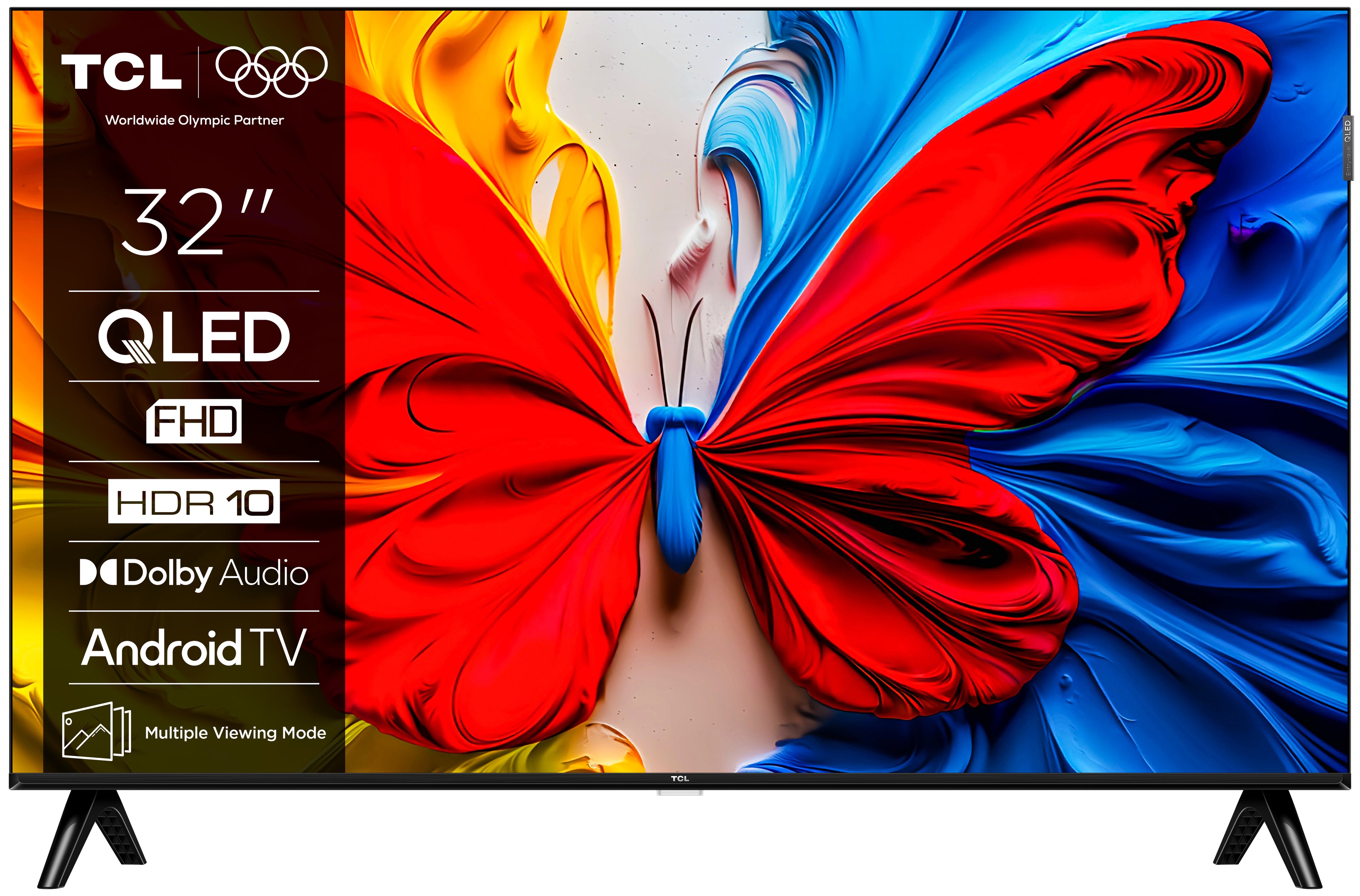 TV intelligente TCL 32S5K 32" Full HD LED HDR QLED