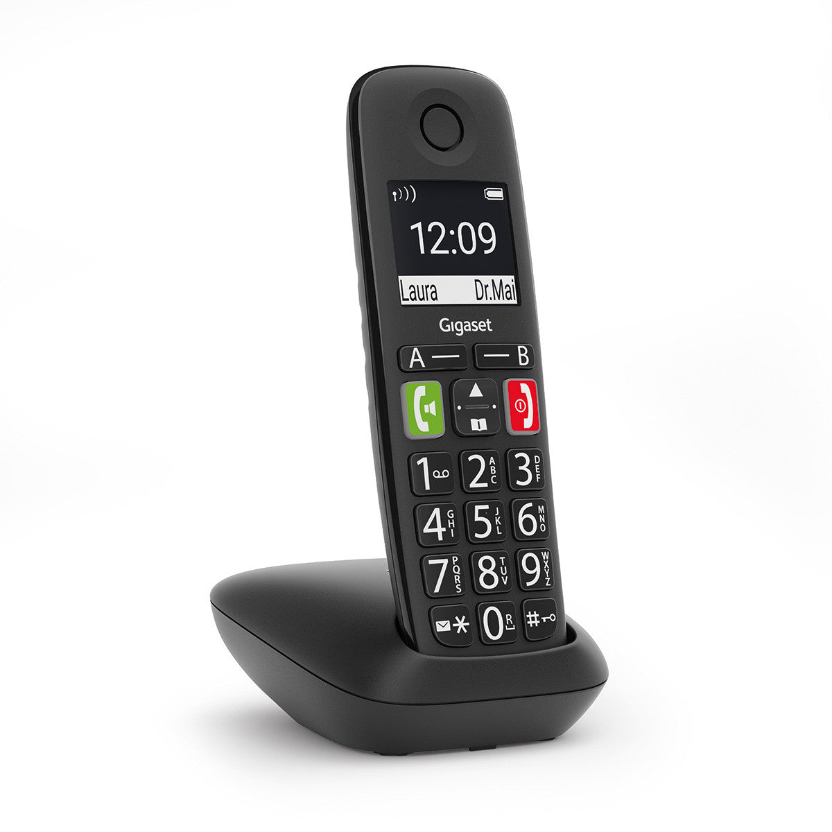 Téléphone Sans Fil Gigaset S30852-H2901-D201 Blanc Noir