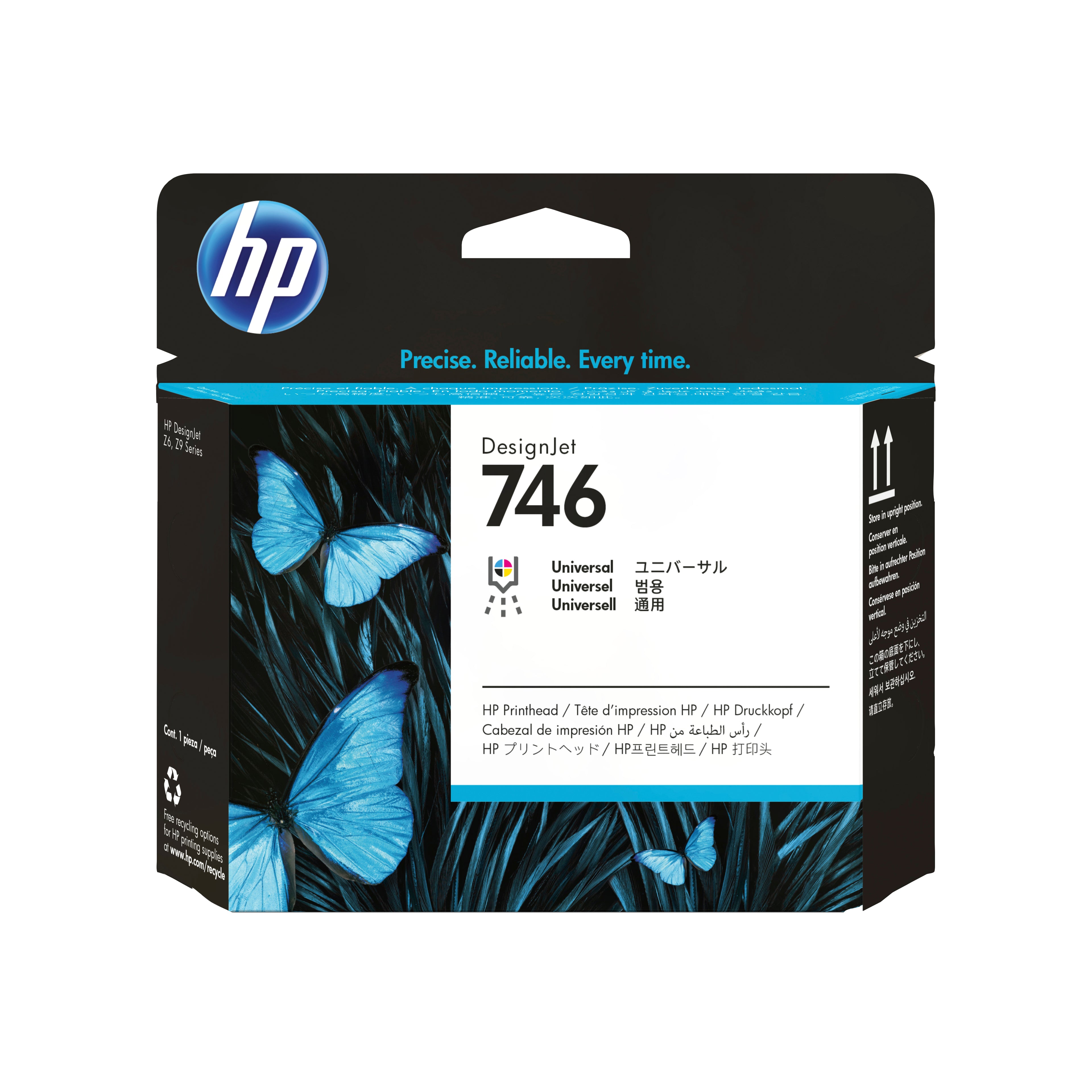 Cartouche d'encre originale HP P2V25A Transparent