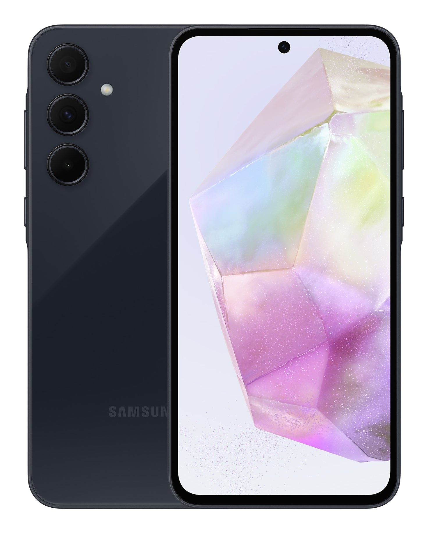 Samsung Galaxy A35 - Enterprise Edition - 5G smartphone - double SIM - RAM 6 Go / Mémoire interne 128 Go - microSD slot - écran OEL - 6.6" - 2340 x 1080 pixels (120 Hz) - 3 x caméras arrière 50 MP, 8 MP, 5 MP - front camera 13 MP - marine exceptionnel