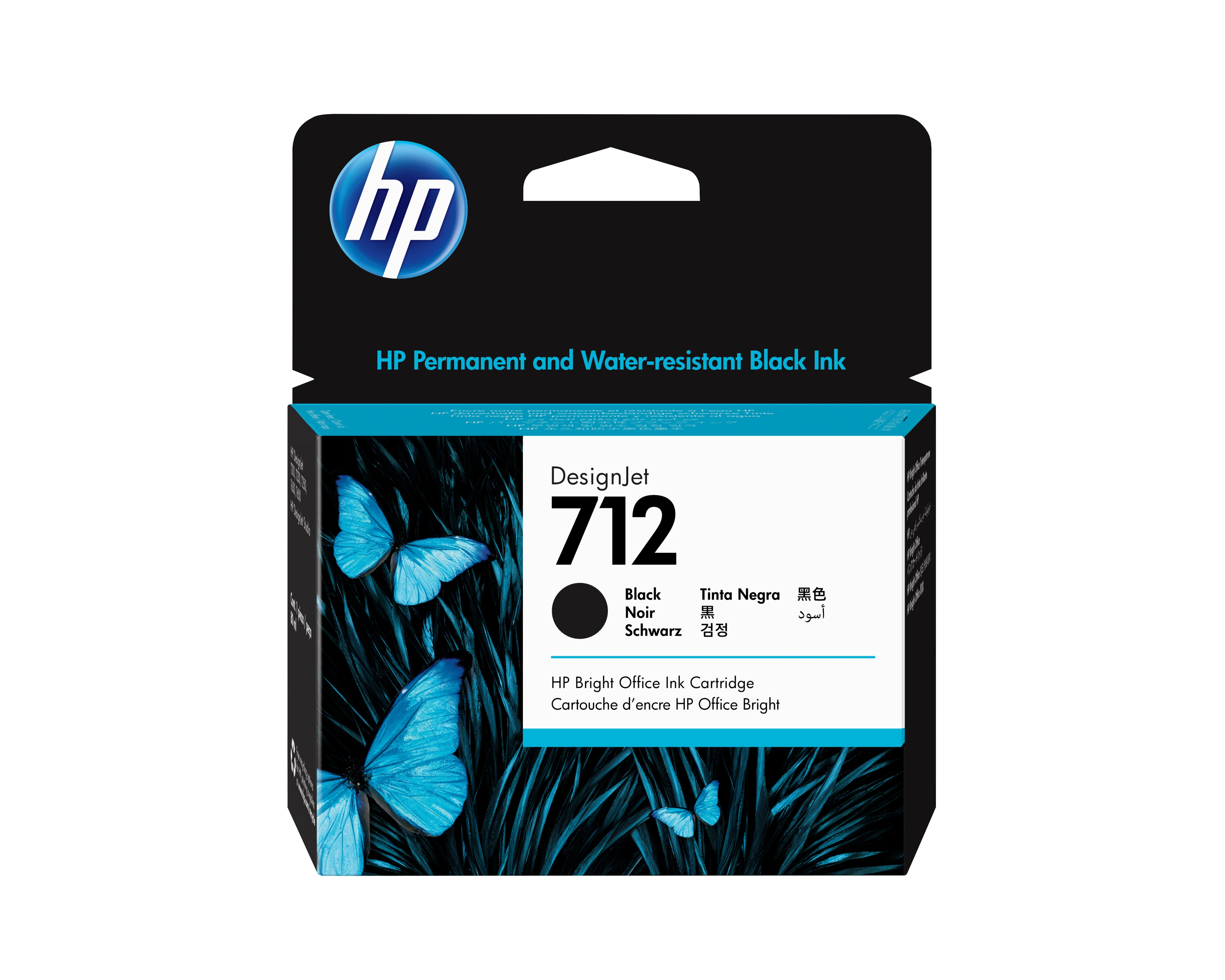 Cartouche d'encre originale HP HP 712 Noir