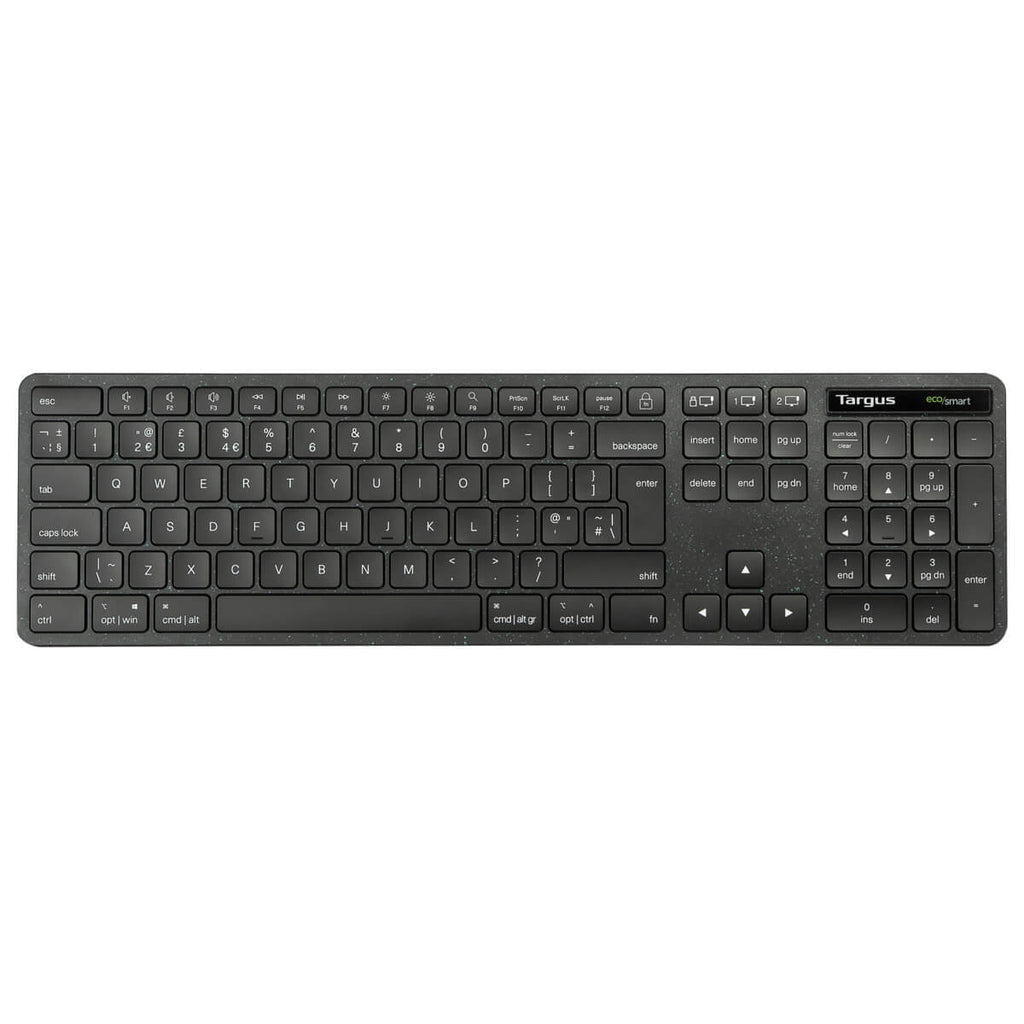 Targus - Clavier sans fil 2.4 GHz & Bluetooth® grande taille EcoSmart  (FR)
